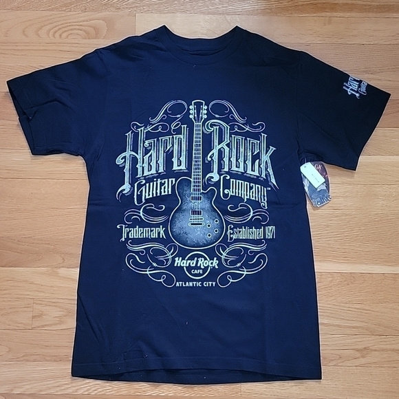 Hard Rock Cafe Other - NWT Hard Rock Guitar Company Atlantic City NEW SMALL Tee